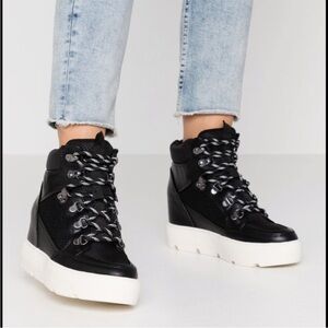 Madden Girl Negan Black Mult Shoes Sz 11